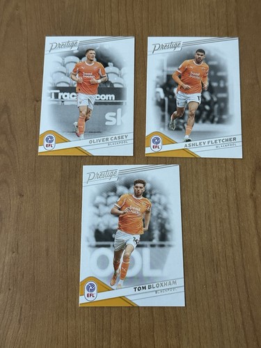 Panini prestige efl blackpool - prestige,